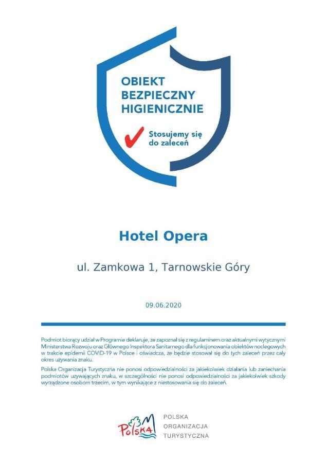 Hotel Opera Tarnowskie Góry Eksteriør bilde